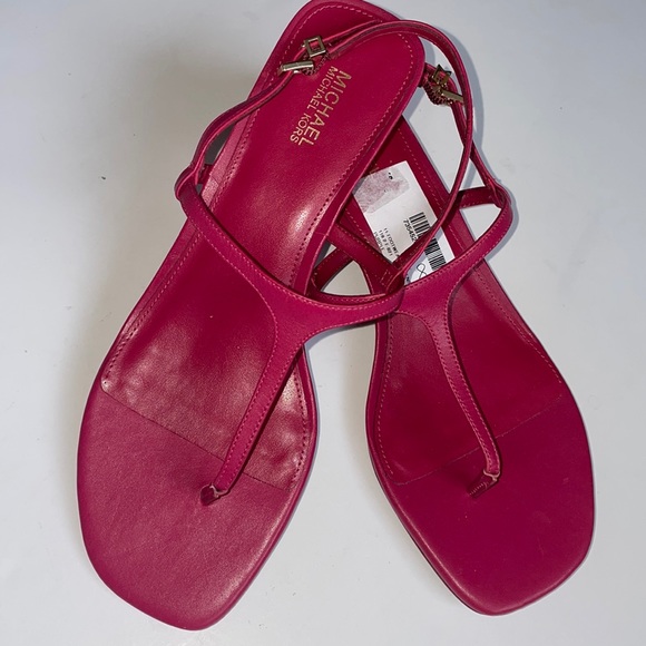 MICHAEL MICHAEL KORS
TASHA WOMENS LEATHER ANKLE STRAPPY SANDALS - Picture 3 of 9